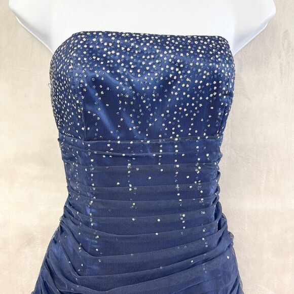 Jessica McClintock II Mermaid Gown Dress Women 3 Corset Fairy Feminine‎ Formal - Picture 2 of 13